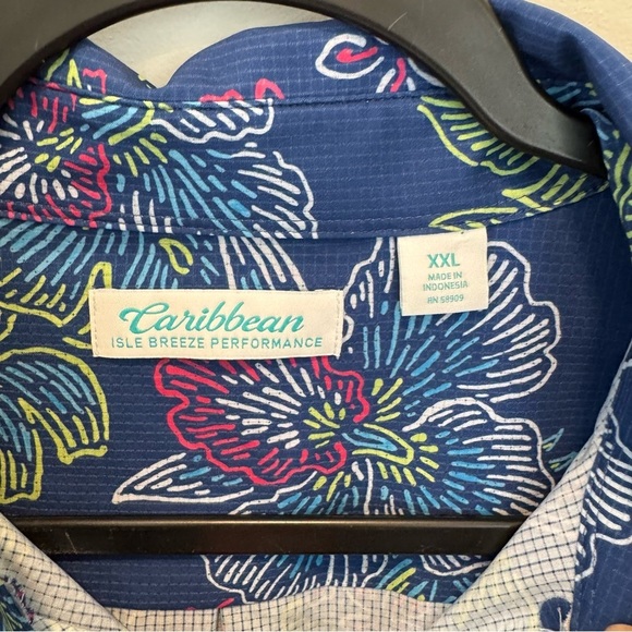 Caribbean
Neon Leaf Performance Printed Short Sleeve Woven Shirt size XXL - Picture 5 of 9